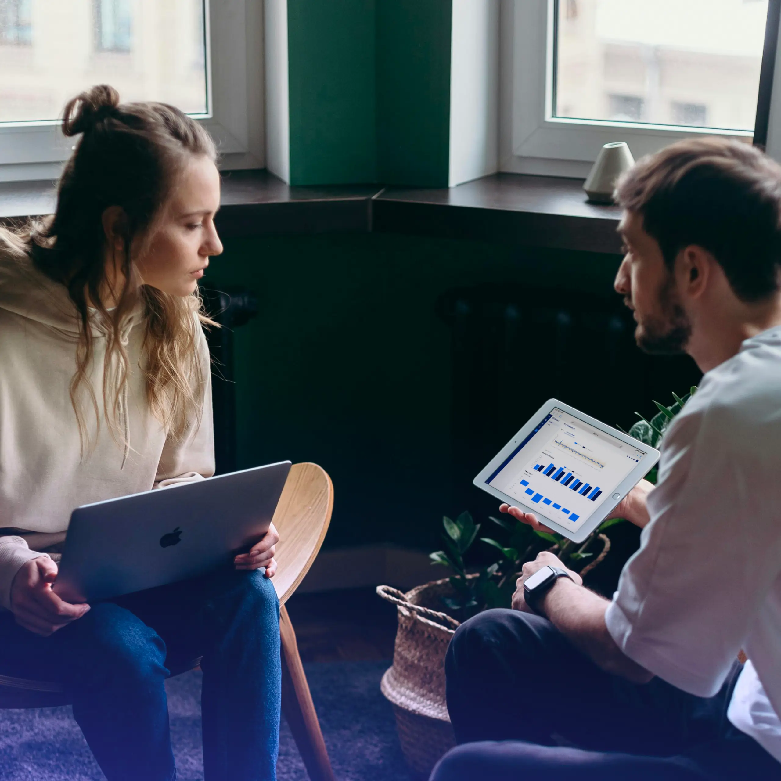 DNAi team discussing the latest MyIO features